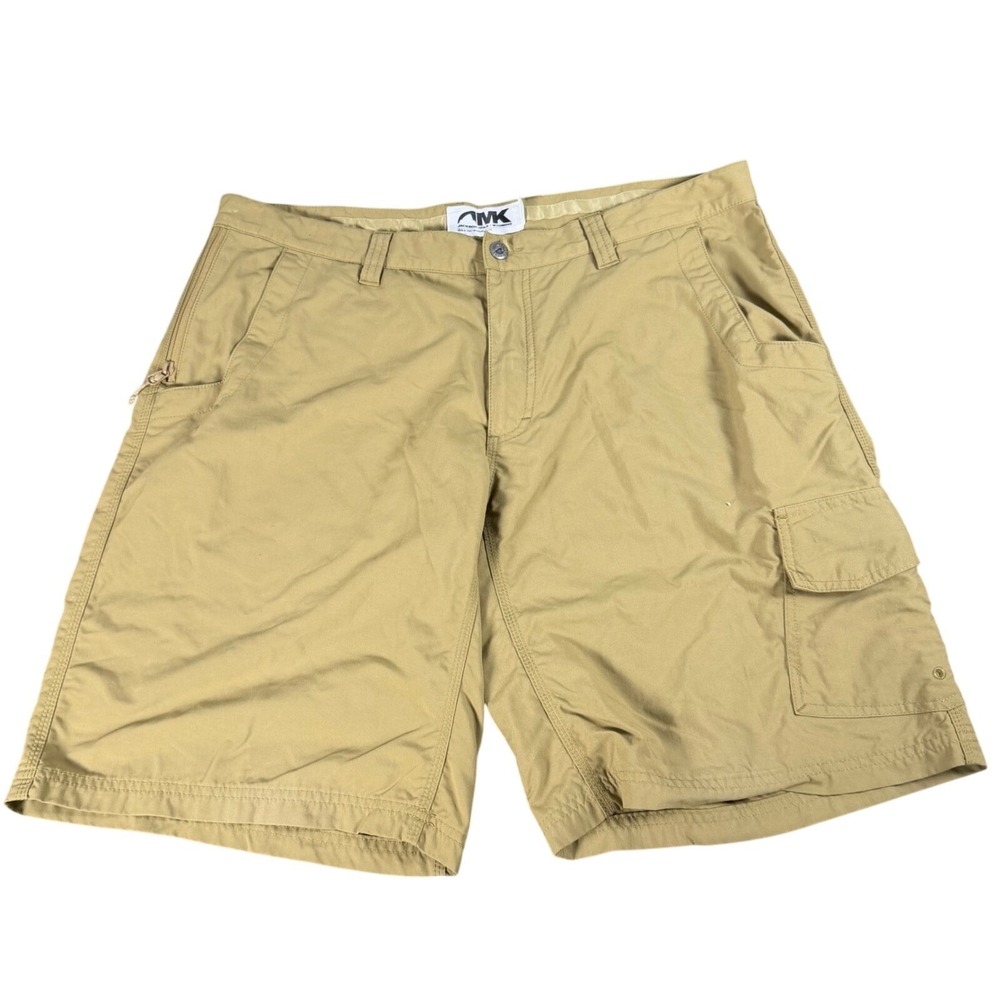 Mountain Khakis Mens MK Jackson Hole Wyoming Cargo Shorts Tan Khaki 40x11